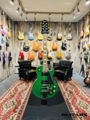 2015 Epiphone Joe Bonamassa Signature Les Paul Standard with Bigsby Inverness Green Limited Edition