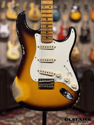2021 Fender Custom Shop Limited Edition Troposphere Stratocaster HT Heavy Relic 2-Color Sunburst